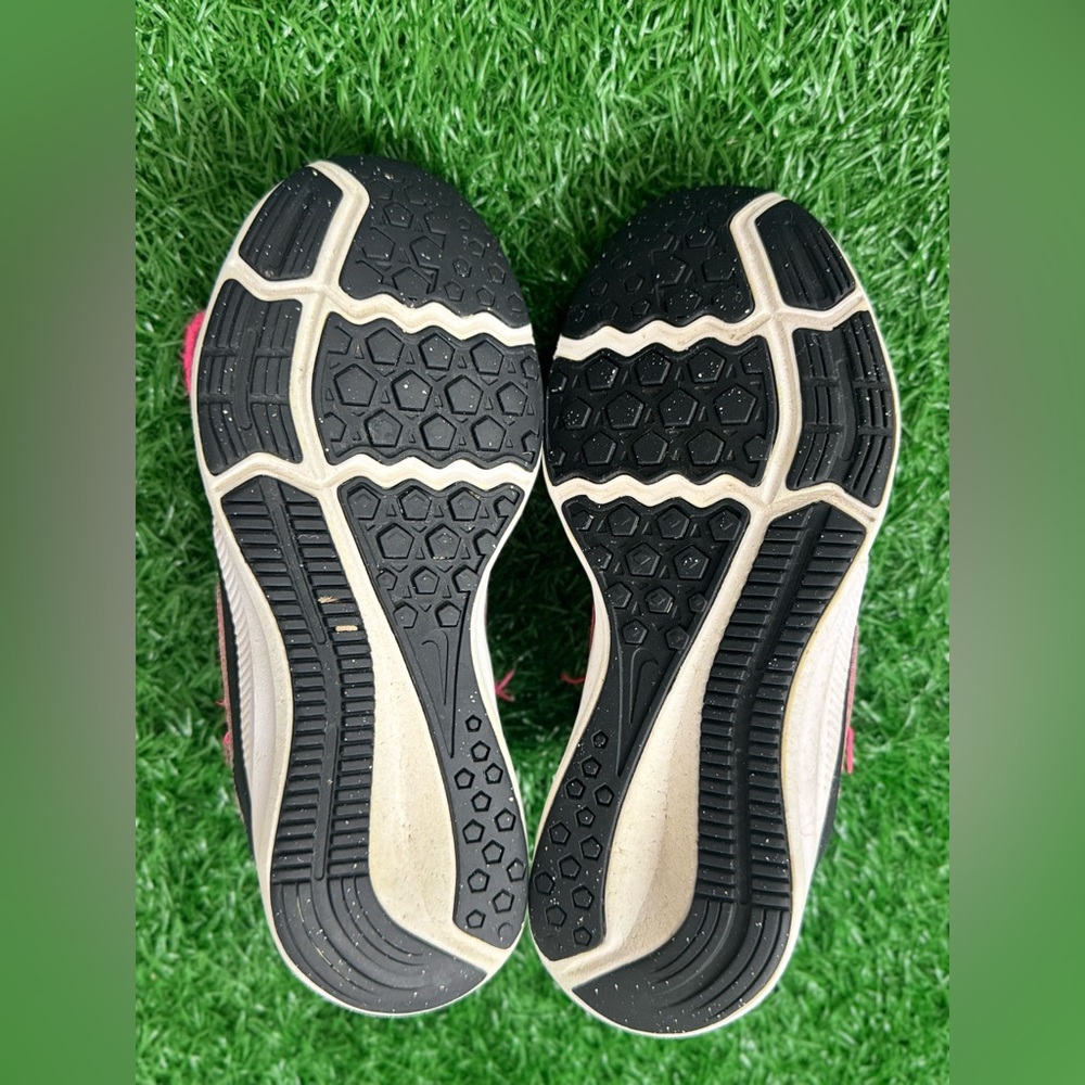 Nike : Girls Downshifter 7 PS Running Shoe Blakck/Pink ( 11 C US Little Kid) - Picture 3 of 8